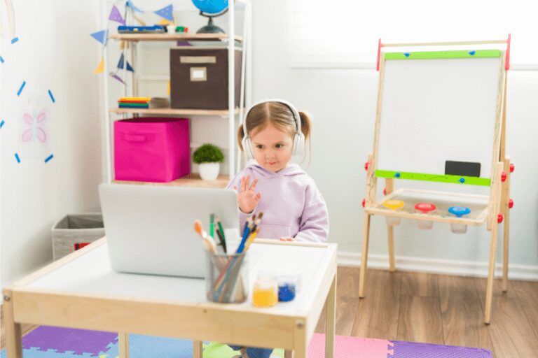 Benefits of virtual preschool for young children